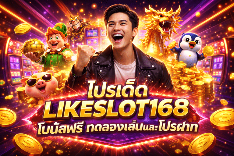 โปรเด็ด LIKESLOT168 โบนัสฟรี ทดลองเล่นและโปรฝาก