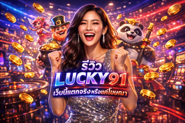 รีวิว LUCKY91 เว็บนี้แตกจริงหรือแค่โฆษณา
